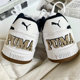 PUMA Puma sneakers men's shoes women's shoes winter new low-cut casual couple white shoes sports shoes 395082
