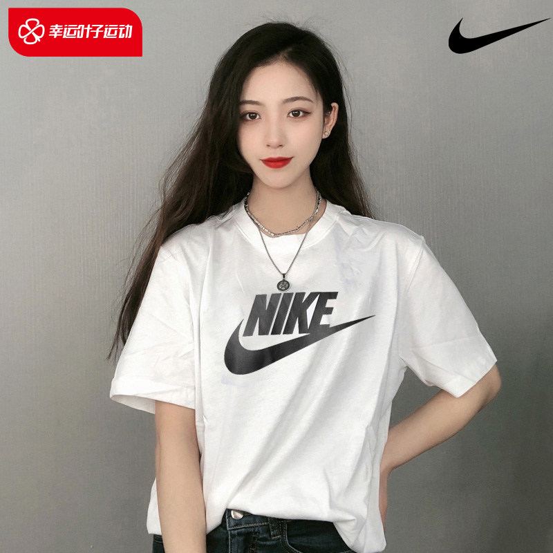 Nike耐克官网正品短袖男女2024夏季新款运动宽松半袖T恤AR5005 - 图2