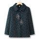 Grandma's fall and winter velvet coat lapel