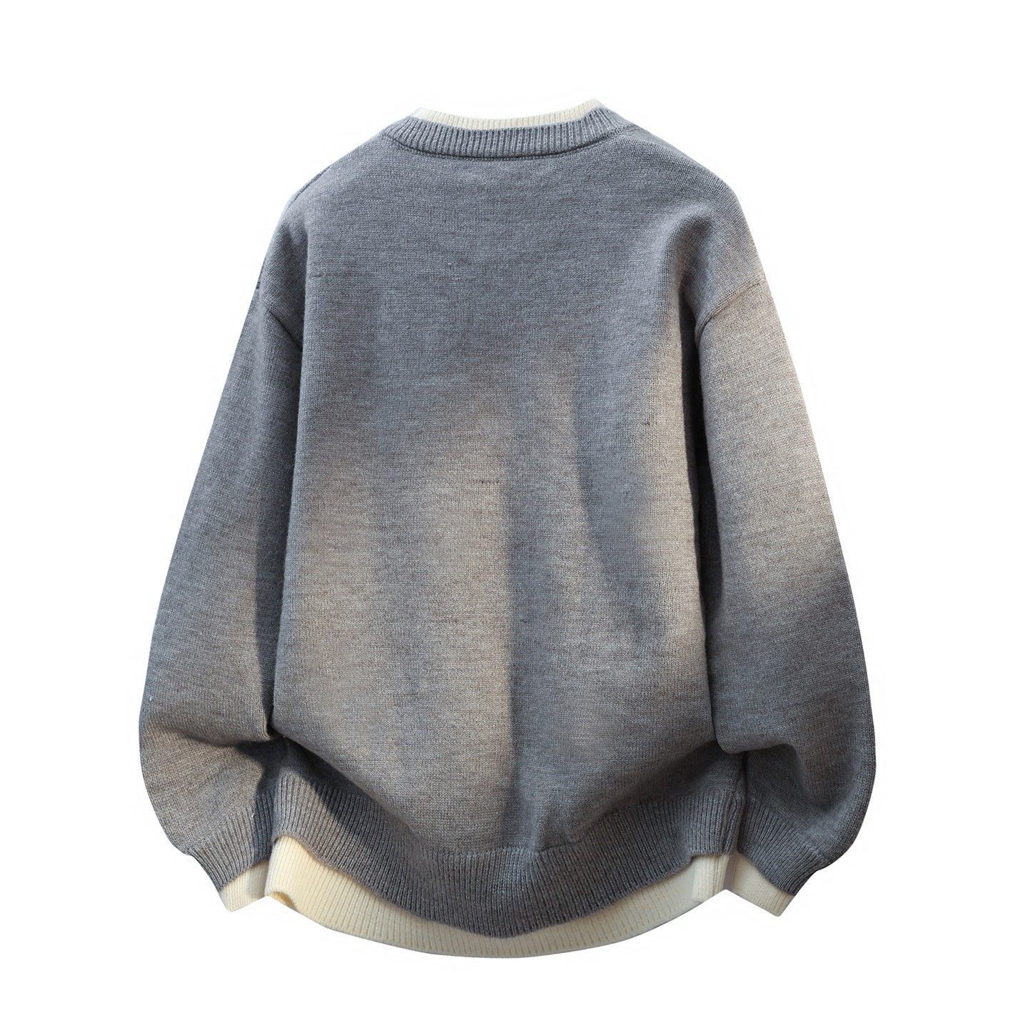 亨利领假两件毛衣男款冬季红色本命年V领开叉马年衣服加厚针织衫,淘宝优惠券,粉丝福利购,淘宝优惠卷