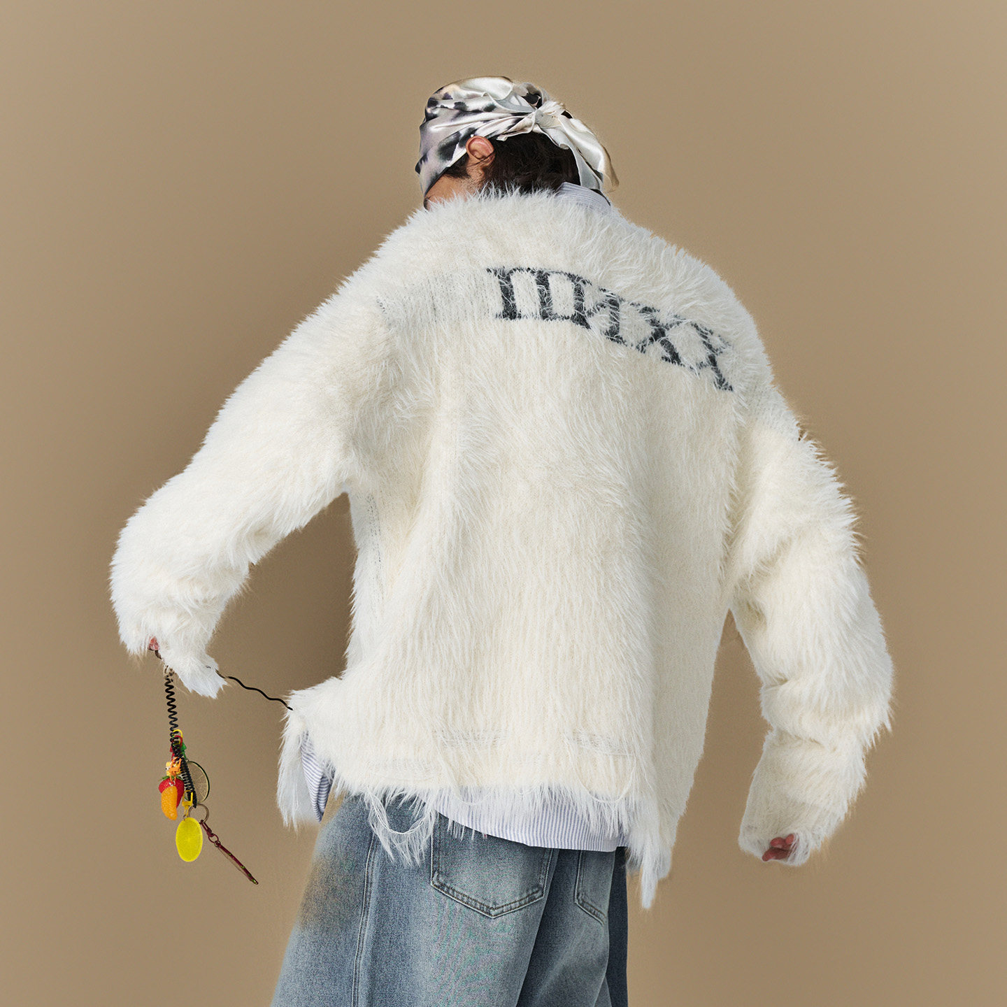 明星同款 INXX软糯慵懒圆领套头毛衣男女冬季宽松设计感针织衫,淘宝优惠券,粉丝福利购,淘宝优惠卷