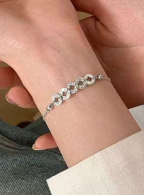 925纯银五帝钱手链轻奢2025新款高级手串女小众闺蜜手镯