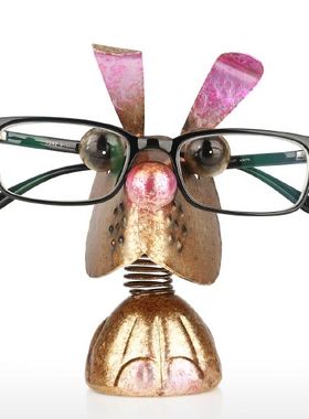 可爱兔子眼镜托女生生日礼