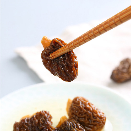云南纯野生羊肚菌干货500g 深山纯野生剪柄羊肚菌 煲汤汤底火锅料 - 图1