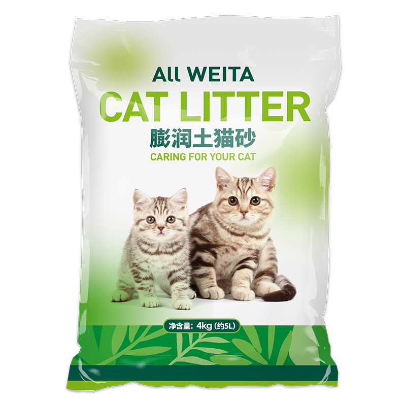 小伙伴猫砂5L膨润土猫砂4kg吸臭猫沙成猫幼猫用 18省包邮-图3