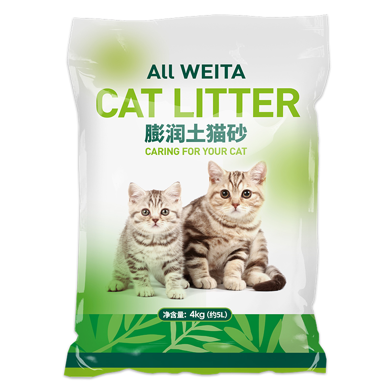 小伙伴猫砂5L膨润土猫砂4kg吸臭猫沙成猫幼猫用 18省包邮-图0