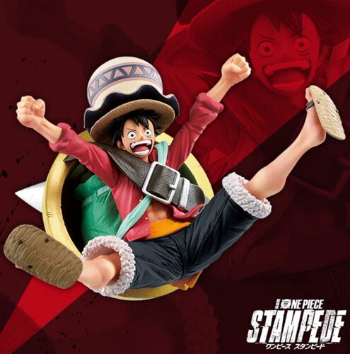 海贼航海王正版STAMPEDE 一番狂热行动路飞索隆 娜美布鲁克手办 - 图0