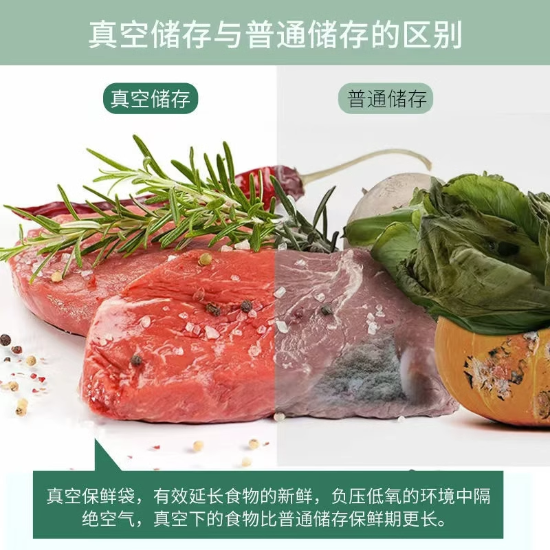 网纹路真空袋食品袋密封包装袋抽真空袋塑封压缩家用食品级保鲜袋-图2