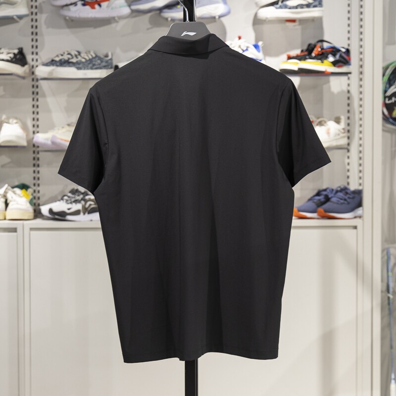 李宁短袖POLO衫男子2025夏季新款健身系列冰感舒适防晒T恤APLV039,淘宝优惠券,粉丝福利购,淘宝优惠卷