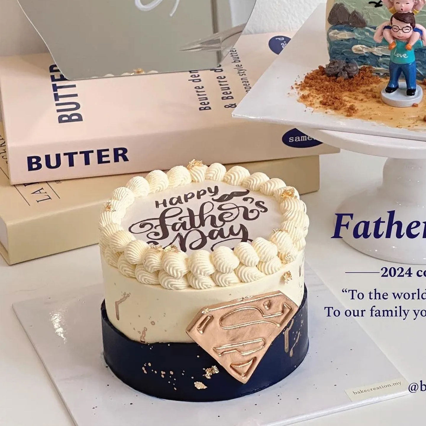 父亲节手绘DIY父爱如山蛋糕装饰超级爸爸亚克力插牌树脂甜品摆件,淘宝优惠券,粉丝福利购,淘宝优惠卷