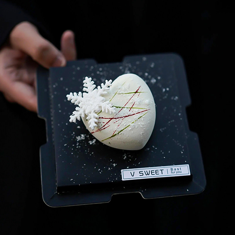 网红好运版mini發个小财慕斯小蛋糕发字硅胶模具法式爱心雪花甜点,淘宝优惠券,粉丝福利购,淘宝优惠卷