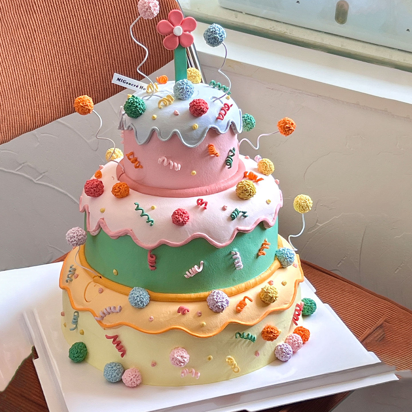 可爱多巴胺毛绒球蛋糕装饰DIY翻糖球花朵硅胶模具甜品烘培配件,淘宝优惠券,粉丝福利购,淘宝优惠卷