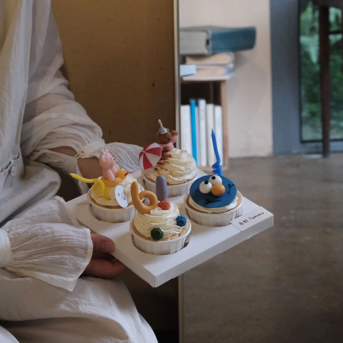 六一儿童节ins风纸杯蛋糕装饰可爱小熊扭扭棒蜡烛4粒甜品打包盒,淘宝优惠券,粉丝福利购,淘宝优惠卷