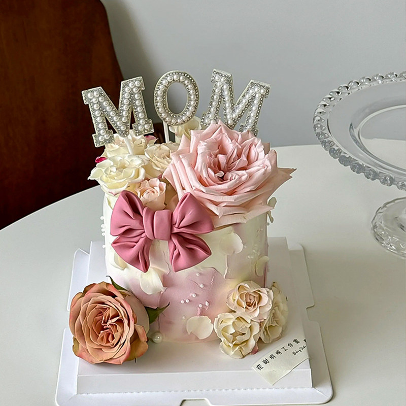网红5.11母亲节鲜花蛋糕装饰5粒纸杯甜品盒妈妈珍珠MOM爱心卡插件,淘宝优惠券,粉丝福利购,淘宝优惠卷