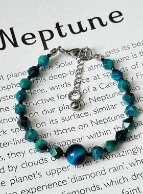守护行星海王星天然石手链