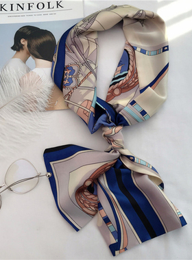 时尚风长围巾配饰衣服挂坠项链