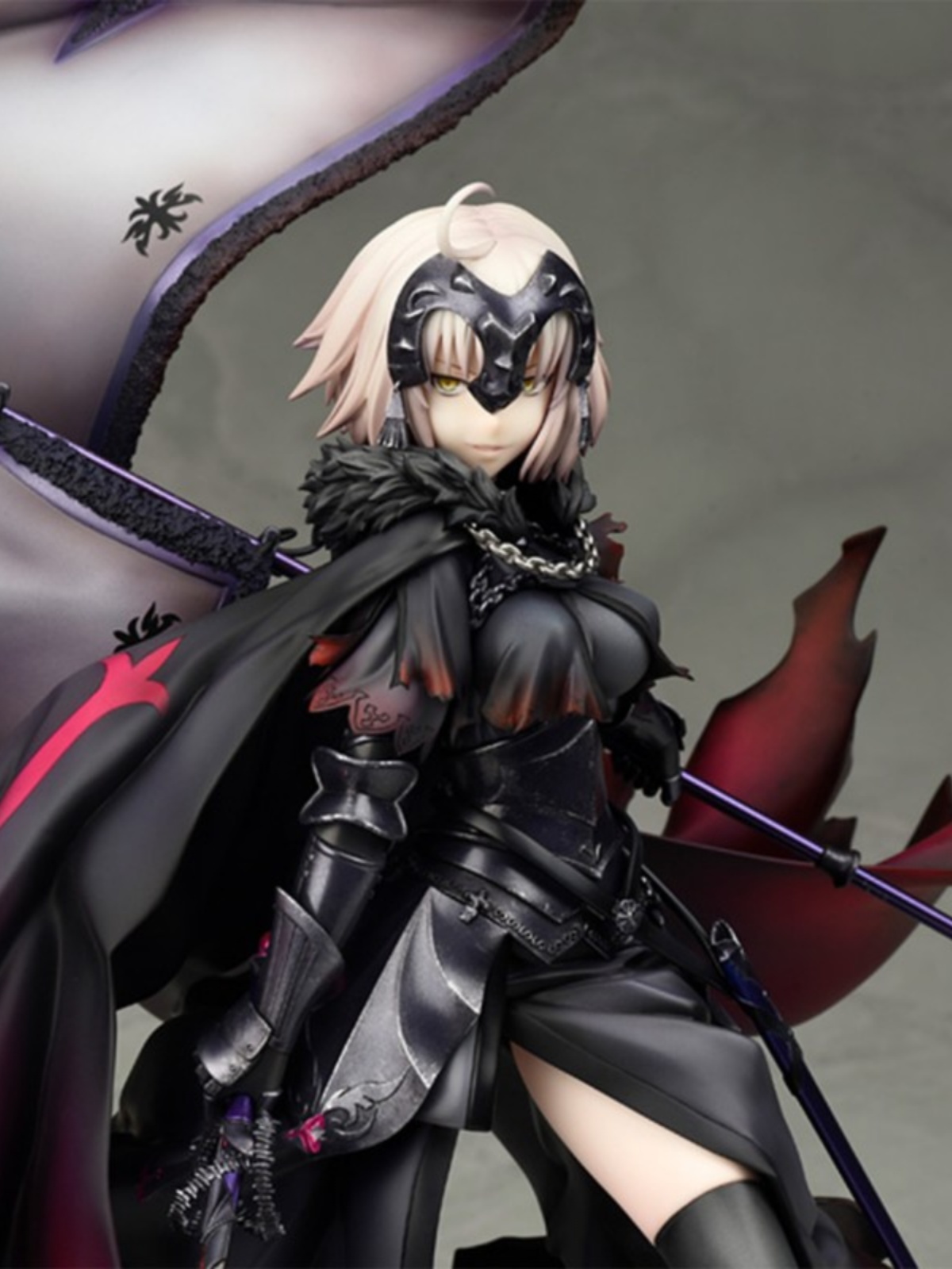 现货 Fate Fgo黑贞德Alter Avenger再版 Grand Order贞德手办-图0