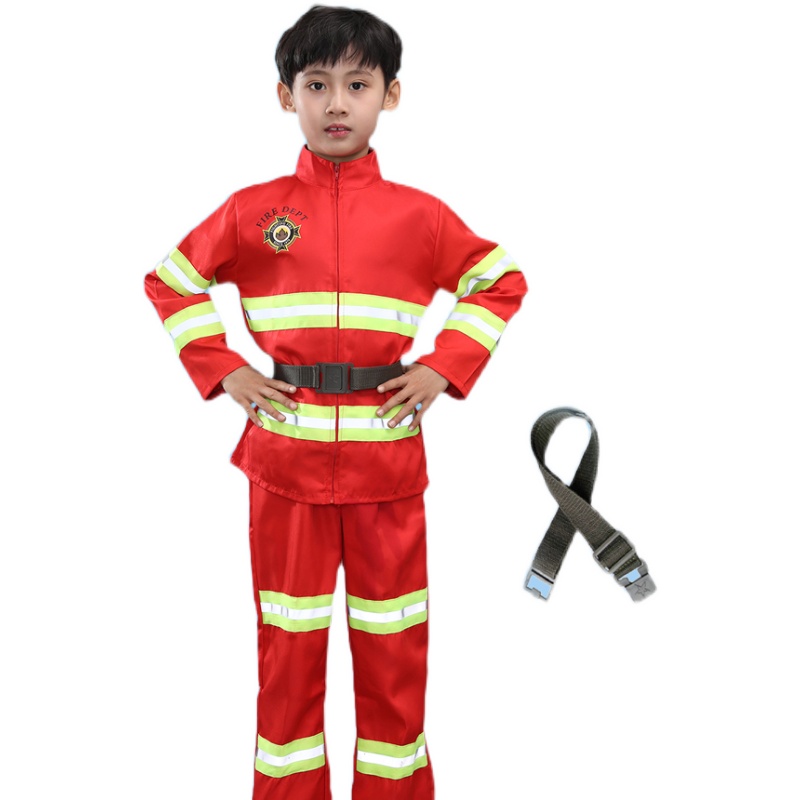 儿童消防员衣服装角色扮演全套装备灭火器玩具消防帽男女童过家家,淘宝优惠券,粉丝福利购,淘宝优惠卷