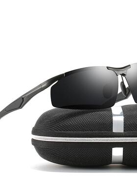 男士运动缓压鼻托曲率光校太阳镜