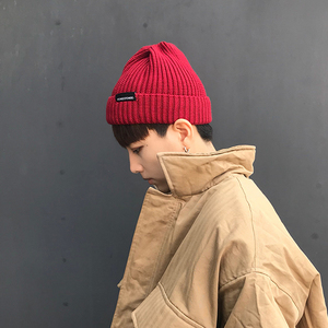 男士保暖毛线帽