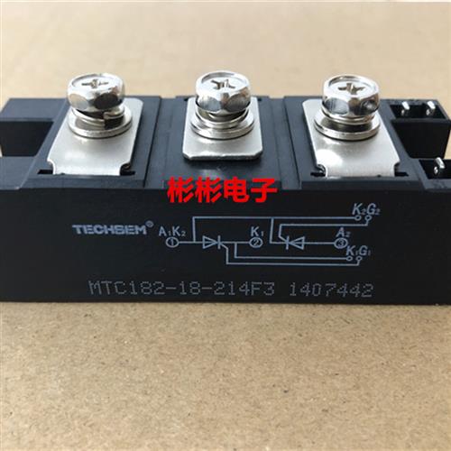 TECHSEM MTC182-16-14-12 216F3B MTC182-18-214F3台基可控硅模块 - 图0