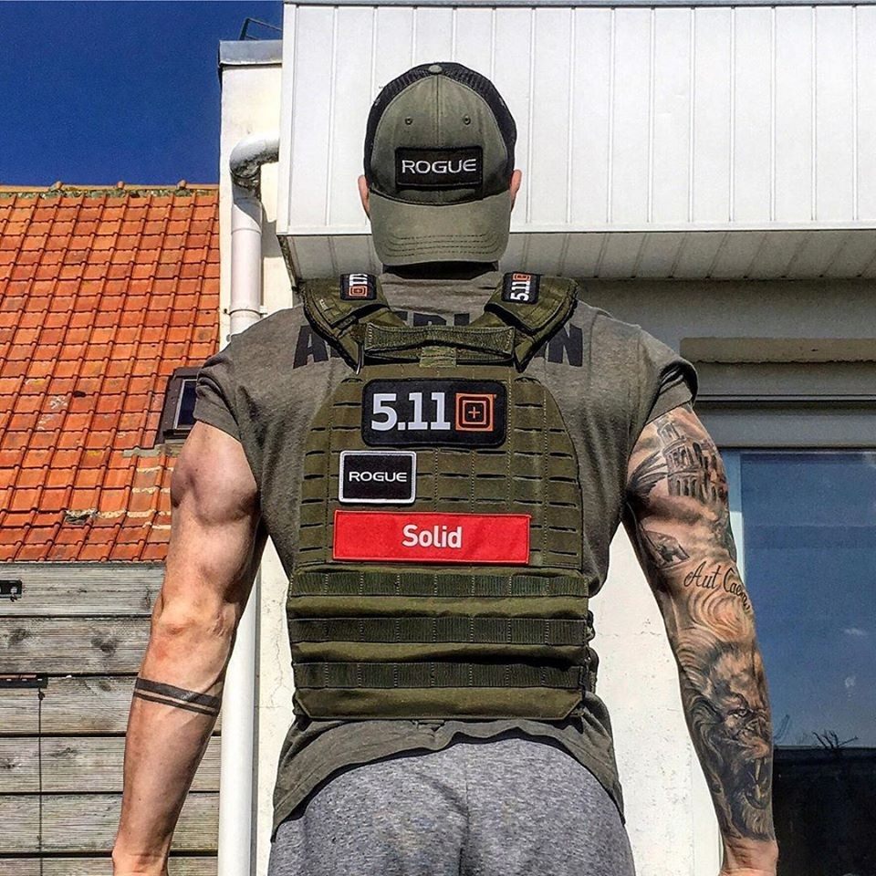 511款维京战术背心马甲负重跑步引体向上体能训练红海行动同款