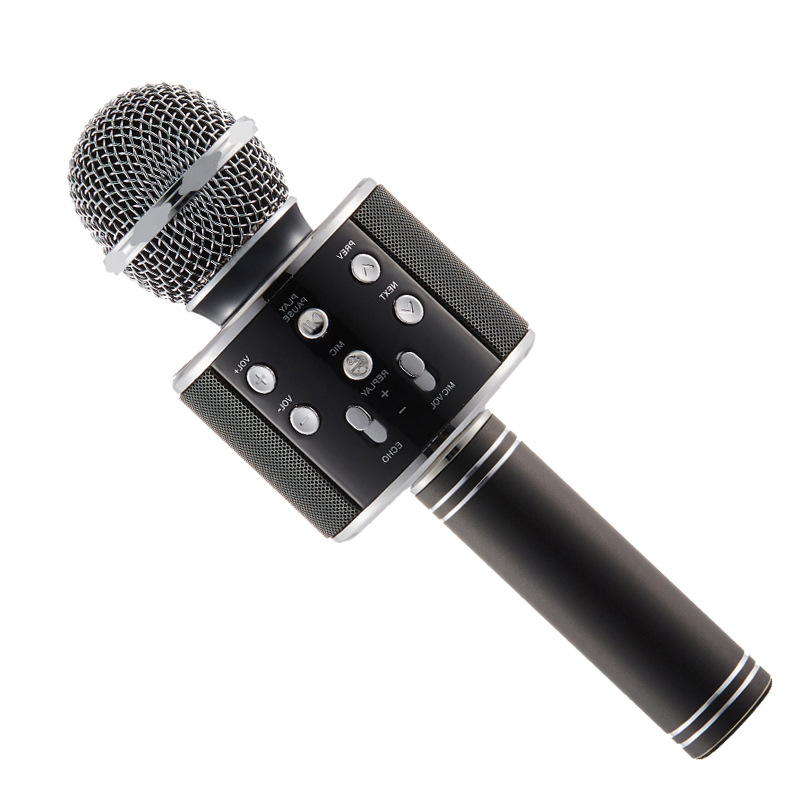 Wireless Bluetooth Karaoke Microphone Speaker话筒音箱家用K歌 - 图3