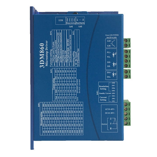 3DM860三相步进电机驱动器JMC替代3M860玻璃切割精雕刻模块控制板 - 图3