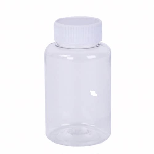 30/50/100ml毫升透明塑料瓶大口分装瓶密封样品瓶带盖空瓶小药瓶 - 图3