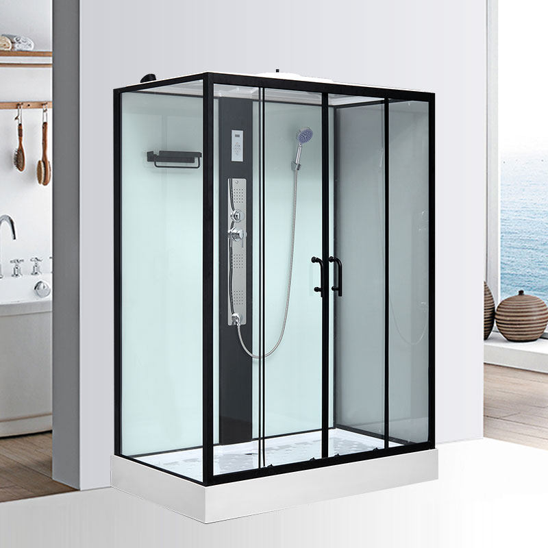 新世爵整体淋浴房长方形玻璃卫生间浴室家用小户型一体式沐浴隔断,淘宝优惠券,粉丝福利购,淘宝优惠卷