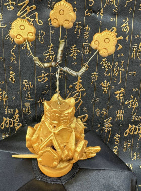 道家用品正一道士帽五老冠火焰冠莲花冠高功帽马尾帽六角帽庄子巾