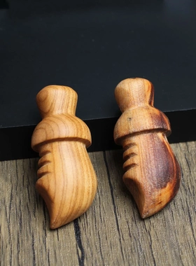 雷击桃木小李飞刀吊坠挂件手把件小肥剑网红款小胖刀