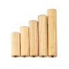 Double-pass knurled copper column delivered to your door