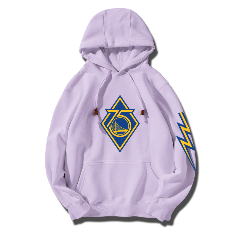 勇士队75周年纪念篮球运动保暖卫衣 dnaag卫衣