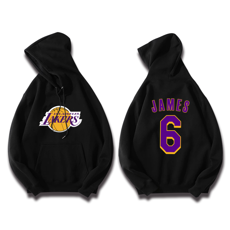 詹姆斯篮球运动带帽宽松训练卫衣 dnaag卫衣