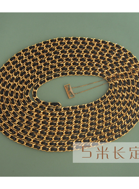 皮链子高档包带小香包链定制