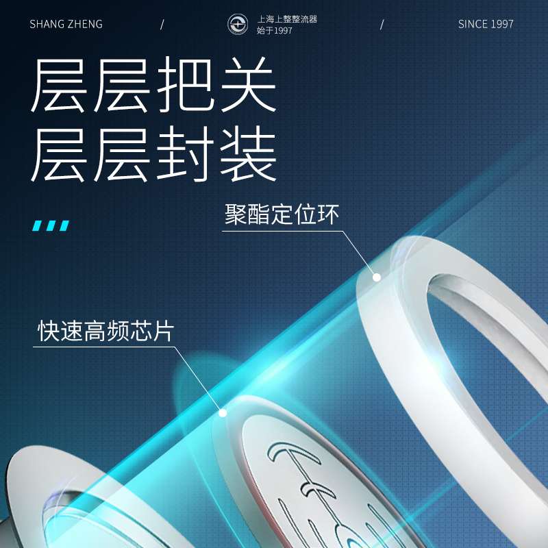 上整快速高中频晶闸管平板式KA/KG/KK500A 800A 1000A凸型可控硅 - 图1