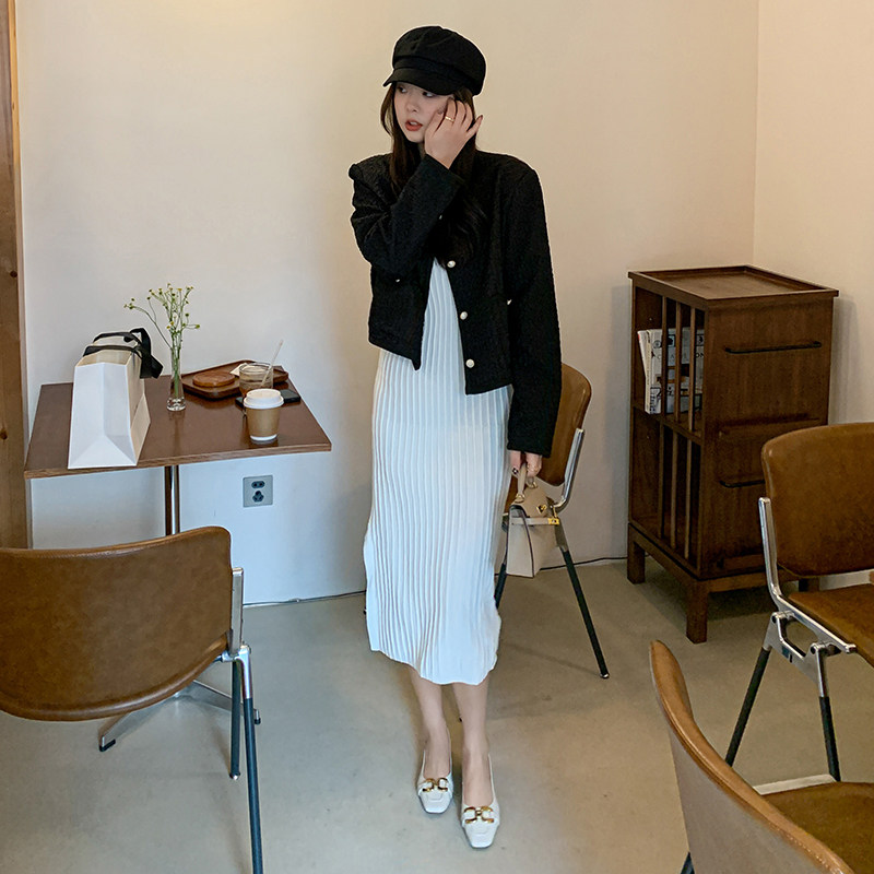 欧货法式复古小方头金属扣春秋平底瓢鞋真皮浅口软底单鞋奶奶鞋女