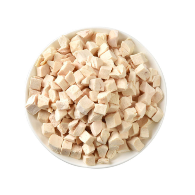 【猫有刺】鲜肉冻干猫咪零食冻干桶发腮鸡肉粒鸡胸肉鸭肉粒狗零食 - 图3