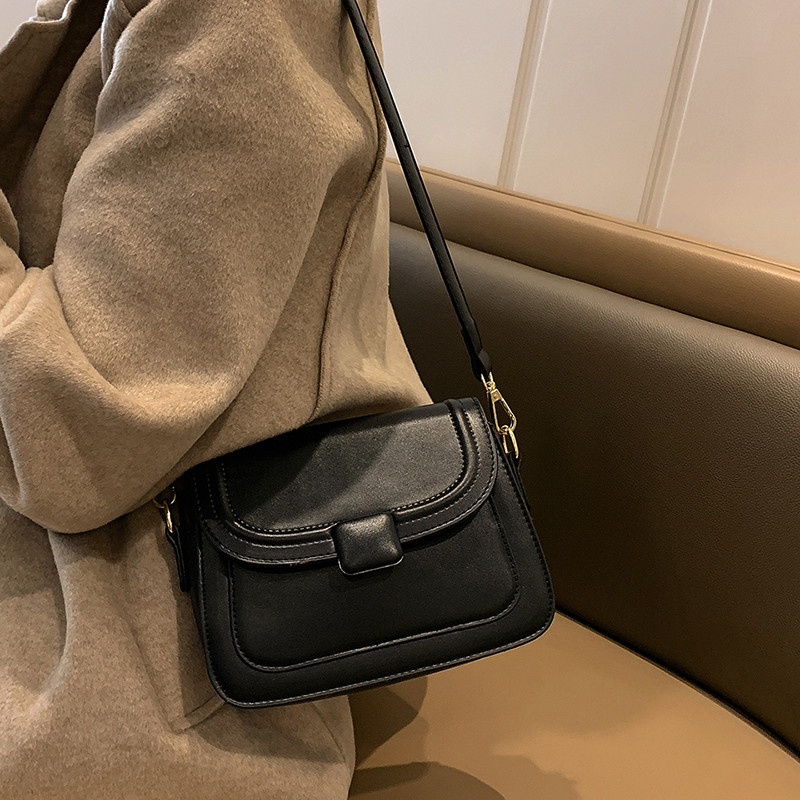 包包女2025新款韩版简约风小方包百搭ins单肩斜挎包高级感翻盖包,淘宝优惠券,粉丝福利购,淘宝优惠卷