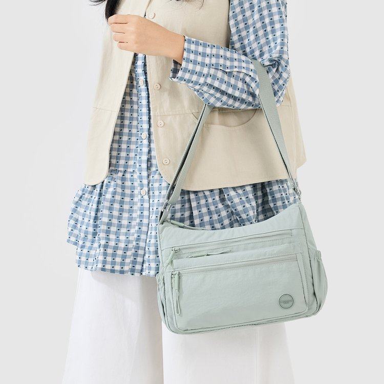 2026新款尼龙斜挎包大容量多隔层单肩包防泼水轻便妈妈包通勤女包,淘宝优惠券,粉丝福利购,淘宝优惠卷