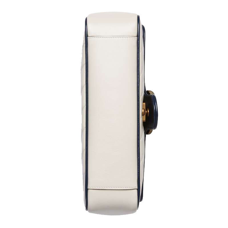 gucci /古驰gg marmont拼色单肩包 奢殿女士包袋