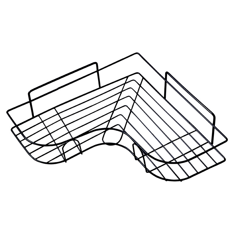 免打孔转角置物架卫生间挂架宿舍收纳神器厕所用品大全浴室三角架-图3