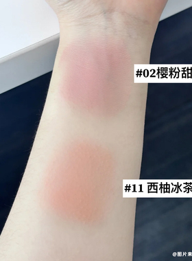 新色罗小曼单色腮红修容哑光自然