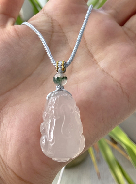 招财项坠玉髓男女吞金兽