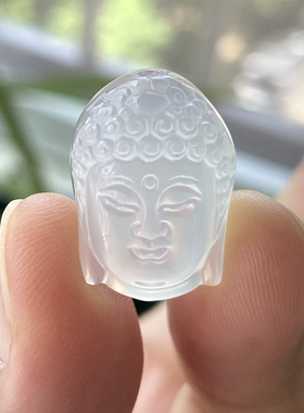 女玉髓佛项坠挂坠如来佛