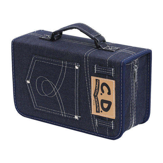 Jianchuang large-capacity thickened denim disc bag