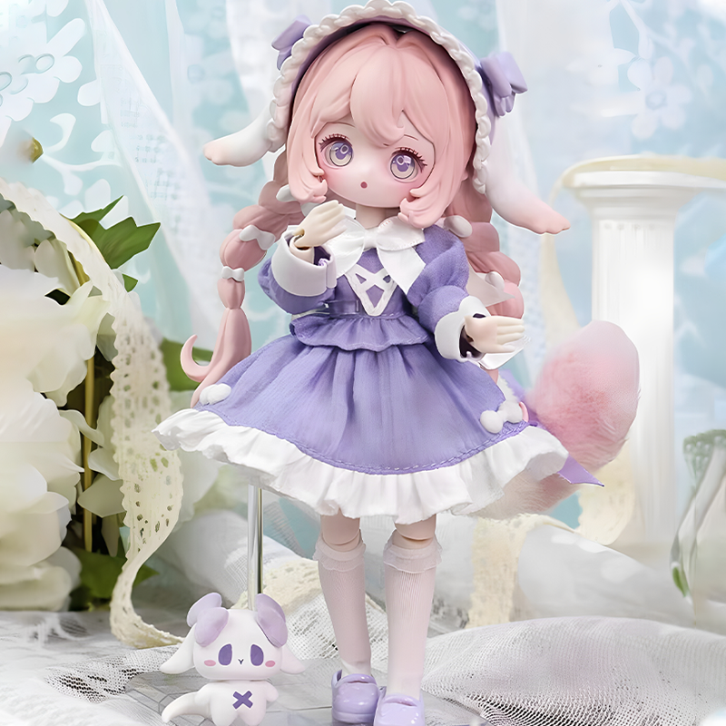 正版露露灵物语系列盲盒12分bjd关节可动可动人偶潮玩手办礼物玩,淘宝优惠券,粉丝福利购,淘宝优惠卷