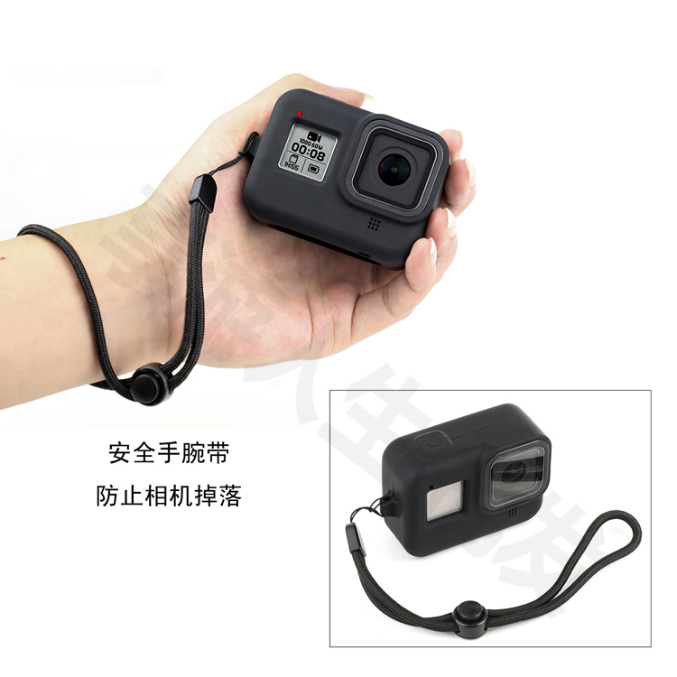 硅胶套适合gopro hero8保护套裸机硅胶保护套防摔防刮花保护壳盒 - 图1