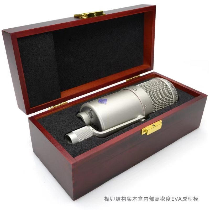 MRWHO F47烟头U47麦克风声卡直播专用电容麦话筒主播唱歌录音棚 - 图2